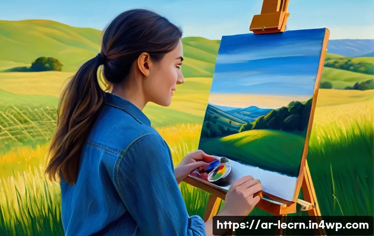 실험적 학습의 심리적 효과 - **Prompt:** A vibrant, sun-drenched outdoor scene depicting a young woman, mid-twenties, confidently...